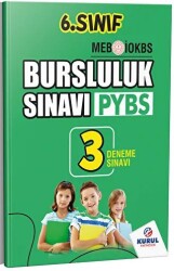 Kurul Yayıncılık 6. Sınıf PYBS Bursluluk Sınavı 3 Deneme - Kurul Yayıncılık