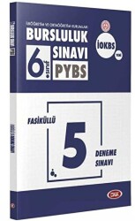 Data Yayınları 6. Sınıf PYBS Bursluluk Sınavı fasiküllü 5 Deneme Sınavı - Data Yayınları