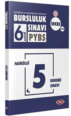 Data Yayınları 6. Sınıf PYBS Bursluluk Sınavı fasiküllü 5 Deneme Sınavı - 1
