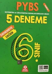 Örnek Akademi 6. Sınıf PYBS Parasız Yatılılık ve Bursluluk Sınavı 5 Deneme - Örnek Akademi