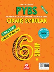 Örnek Akademi 6. Sınıf PYBS Son 6 Yılın Çıkmış Soruları - Örnek Akademi