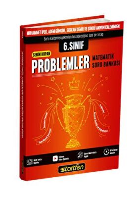 Startfen Yayınları 6. Sınıf Senin Kupan Problemler ve Matematik Soru Bankası - 1