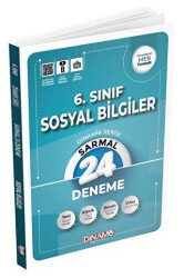 Dinamo Yayınları 6. Sınıf Sosyal Bilgiler 24`lü Sarmal Deneme - Dinamo Yayınları