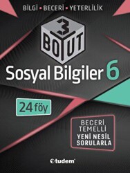 Tudem Yayınları - Bayilik 6. Sınıf Sosyal Bilgiler 3 Boyut - Tudem Yayınları - Bayilik