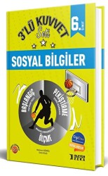 İşleyen Zeka Yayınları 6. Sınıf Sosyal Bilgiler 3 lü Kuvvet Serisi Seti - İşleyen Zeka Yayınları