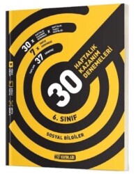 Hız Yayınları 6. Sınıf Sosyal Bilgiler 30 Haftalık Kazanım Denemeleri - Hız Yayınları