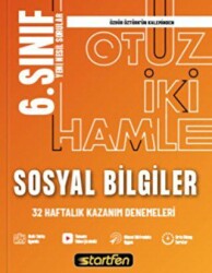 Startfen Yayınları 6. Sınıf Sosyal Bilgiler 32 Haftalık Kazanım Denemeleri - Startfen Yayınları
