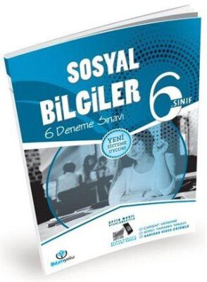 Bilimyolu Yayıncılık 6. Sınıf Sosyal Bilgiler 6 Video Çözümlü Optikli Deneme Sınavı - 1