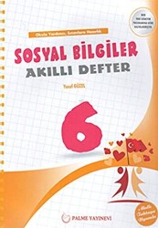 6. Sınıf Sosyal Bilgiler Akıllı Defter - Palme Yayınları