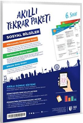 Teas Press 6. Sınıf Sosyal Bilgiler Akıllı Tekrar Paketi - 1