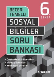 Tudem Yayınları - Bayilik 6. Sınıf Sosyal Bilgiler Beceri Temelli Soru Bankası - Tudem Yayınları - Bayilik