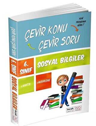 İnovasyon Yayınları 6. Sınıf Sosyal Bilgiler Çevir Konu Çevir Soru