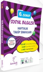 6. Sınıf Sosyal Bilgiler Haftalık Takip Sınavları - Karekök Yayıncılık