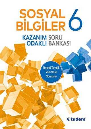 Tudem Yayınları - Bayilik 6. Sınıf Sosyal Bilgiler Kazanım Odaklı Soru Bankası