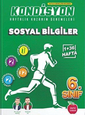 Newton Yayınları 6. Sınıf Sosyal Bilgiler Kondisyon Haftalık Kazanım Deneme - 1