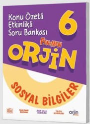 6. Sınıf Sosyal Bilgiler Soru Bankası - Orjin Yayınları