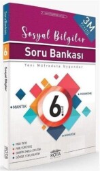 RTY Rota Yayınları - Ara Sınıf 6. Sınıf Sosyal Bilgiler Soru Bankası - RTY Rota Yayınları - Ara Sınıf