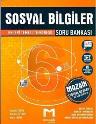 Mozaik Yayınları 6. Sınıf Sosyal Bilgiler Soru Bankası - Mozaik Yayınları