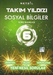 Netbil Yayıncılık 6. Sınıf Sosyal Bilgiler Takım Yıldızı Soru Bankası - Netbil Yayıncılık
