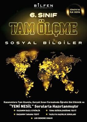 Bilfen Yayıncılık 6. Sınıf Sosyal Bilgiler Tam Ölçme Soru Bankası - 1
