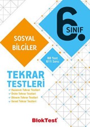 Tudem Yayınları - Bayilik 6. Sınıf Sosyal Bilgiler Tekrar Testleri - Tudem Yayınları - Bayilik