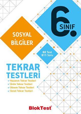 Tudem Yayınları - Bayilik 6. Sınıf Sosyal Bilgiler Tekrar Testleri - 1