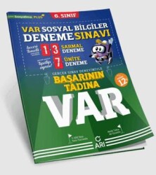 Arı Yayıncılık 6. Sınıf Var Sosyal Bilgiler Deneme Sınavı - Arı Yayıncılık