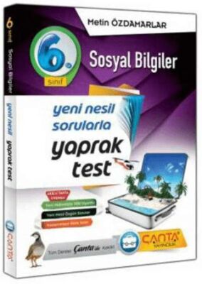 Çanta Yayınları 6. Sınıf Sosyal Bilgiler Yaprak Test - 1