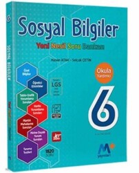 Martı Okul Yayınları 6. Sınıf Sosyal Bilgiler Yeni Nesil Soru Bankası - Martı Okul Yayınları