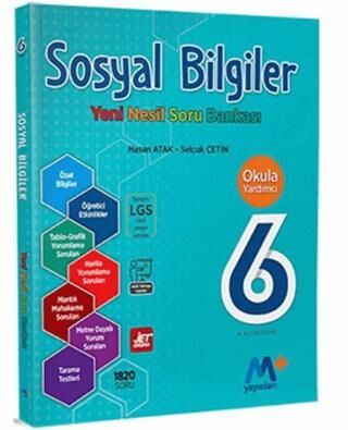 Martı Okul Yayınları 6. Sınıf Sosyal Bilgiler Yeni Nesil Soru Bankası - 1