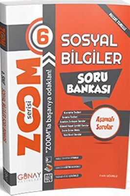 Günay Yayınları 6. Sınıf Zoom Sosyal Bilgiler Soru Bankası - 1