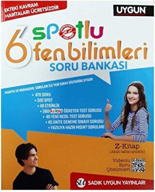 6. Sınıf Spotlu Fen Bilimleri Soru Bankası - 1