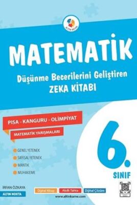 Altın Nokta Basım Yayın 6. Sınıf Altın Beyin Matematik Soru Bankası - 1