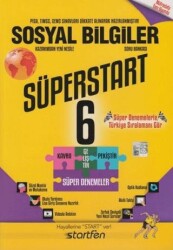 Startfen Yayınları 6. Sınıf Sosyal Bilgiler Süperstart Soru Bankası - Startfen Yayınları