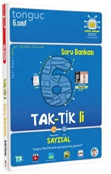 Tonguç Akademi 6. Sınıf Taktikli Sayısal Soru Bankası - Tonguç Akademi