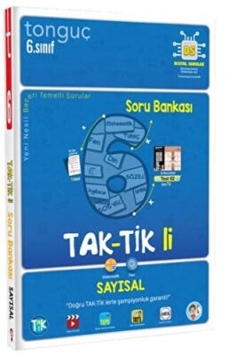 Tonguç Akademi 6. Sınıf Taktikli Sayısal Soru Bankası - 1