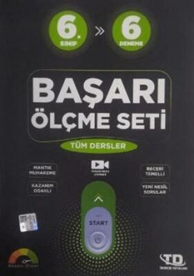 Tandem Yayınları 6. Sınıf Tüm Dersler Başarı Ölçme Seti 6 Deneme Sınavı - 1