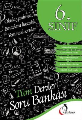 Öğretmen Yayınevi 6. Sınıf Tüm Dersler Soru Bankası - 1