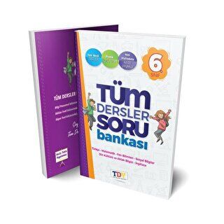 TDY Yayınları 6. Sınıf Tüm Dersler Soru Bankası - 1