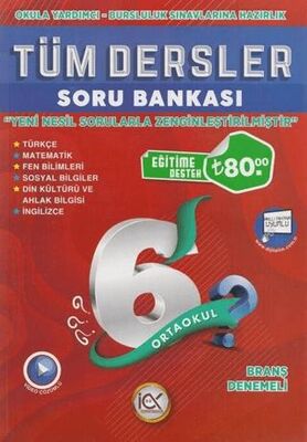 İlk Önce Yayıncılık 6. Sınıf Tüm Dersler Soru Bankası - 1