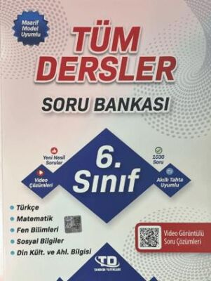 6. Sınıf Tüm Dersler Soru Bankası - 1