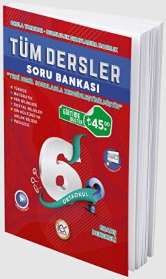 İlk Önce Yayıncılık 6. Sınıf Tüm Dersler Soru Bankası - 1