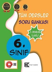Kitap Vadisi Yayınları 6. Sınıf Tüm Dersler Soru Bankası - Kitap Vadisi Yayınları