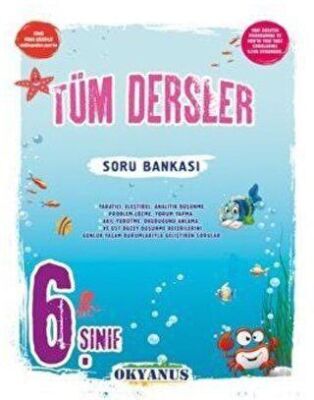 Okyanus Yayınları 6. Sınıf Tüm Dersler Soru Bankası - 1