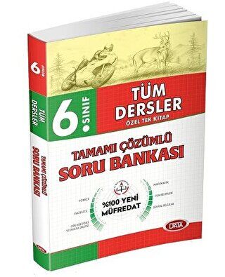Data Yayınları 6. Sınıf Tüm Dersler Tamamı Çözümlü Soru Bankası - 1