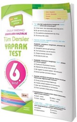4 Element Yayınları 6. Sınıf Tüm Dersler Yaprak Test - 4 Element Yayınları