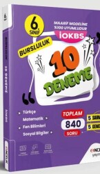 6. Sınıf Tüm Tüm Dersler İOKBS Bursluluk 10 Deneme - Öncelik Yayınları