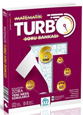 Model Eğitim Yayıncılık 6. Sınıf Turbo Matematik Soru Bankası - 1