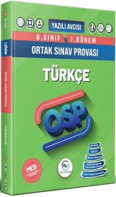 6. Sınıf Türkçe 1. Dönem OSP Orta Sınav Provası - 1