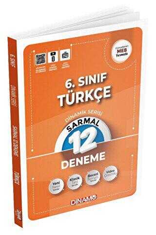 Dinamo Yayınları 6. Sınıf Türkçe 12`li Sarmal Deneme